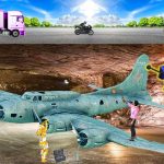 भूमिगत रिमोट कंट्रोल हवाई जहाज मरम्मत रोबोट Underground RC Airplane Restoration Robot Hindi Kahaniya