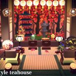 【あつ森】紅葉の庭園が美しい和風カフェの作り方！家具磨きの小ネタや柱、マイデザインを使ったおしゃれなレイアウトを紹介【あつまれどうぶつの森 ハッピーホームパラダイス 実況】