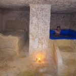 40Days Building Underground House with Swimming Pool And Decoration Underground Room