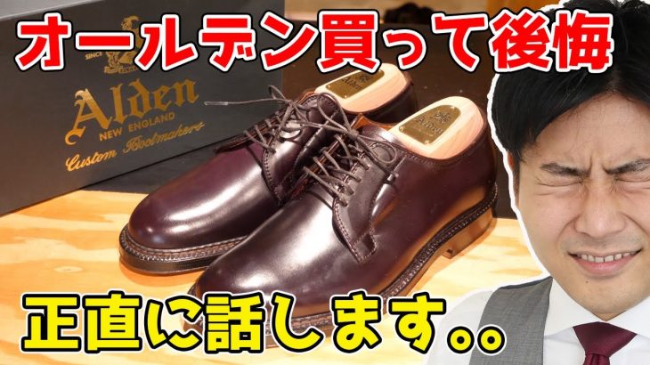 新品のAldenを買って後悔した所 6つ、正直に話します。。