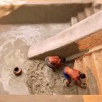 Build An Underground Temple Tunnel And Water Slide Pool#shorts