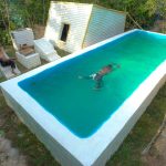 Build Most Colore Craft Temple Living House And Large Swimming Pools [Full Painting Video]