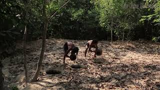 Build a Very Secret Underground Ancient Temple And Swimming Pool 04