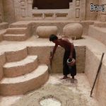 Day in a Month Talk about How to build awesome underground Temple and swimming pool