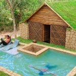[ Full Video ] 25Days Building Underground House And Swimming Pool with Decoration Living Room