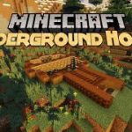 I MADE A UNDERGROUND HOUSE IN MINECRAFT ?