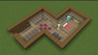 MINECRAFT:- How to build a large underground house tutorial