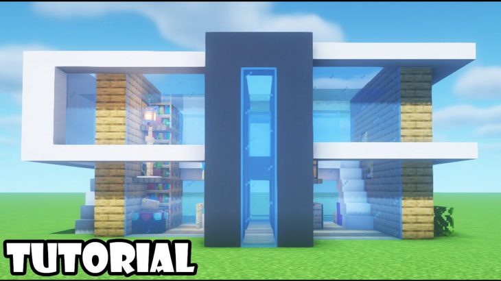 Minecraft Tutorial: How To Make A Modern Underground House – Easy #1