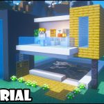 Minecraft Tutorial: How To Make A Modern Underground House – Easy #2