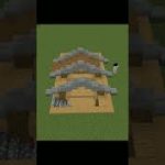 Minecraft Underground House Build #SHORTS