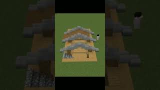 Minecraft Underground House Build #SHORTS