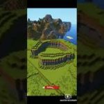 Minecraft timelapse: Underground House #shorts #minecraft #timelapse