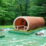 Modern Technology Build Most Beautiful Giant Barrel Villa With Swimming Pool
