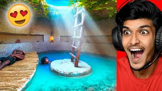 They BUILD Underground SECRE House With Swimming Pool | In Hindi??