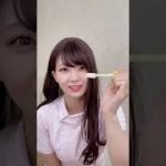 舌で歯を舐めてザラザラしてたら磨き残しだよ〜！  #shorts