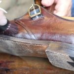 【コードバン靴磨き】オールデンのシングルモンクをメンテナンスする方法を解説します