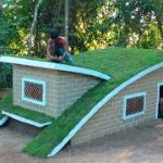 26Days Building House with Decoration Underground Living Room