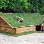29Days Building Underground House with Decoration Underground Living Room