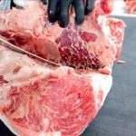 【肉磨きASMR】黒毛和牛のランプ肉をツルツルにするだけの動画
