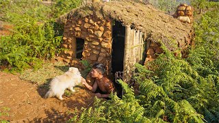 Build Underground Hobbit House With Primitive Skills  – Part 1