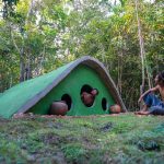 Build a Complete Warm Survival Shelter with a Beautiful Primitive Decoration, Men Survival Bushcraft