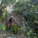 Building a Complete Warm Survival Hut a Man Solo Bushcrafts