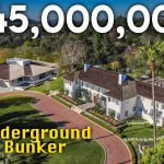 Inside a $45,000,000 Mansion With An Underground BUNKER!