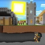Minecraft BUILD BUNKER TO SECURE AGAINST ZOMBIE APOCALYPSE MOD / UNDERGROUND HOUSE ! Minecraft Mods