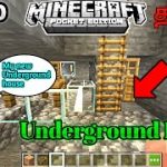 Minecraft Pocket Edition gameplay Part:10| in Tamil | New Underground house| on MGHT