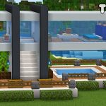Minecraft Tutorial: How to Build a Modern Underground House – Easy #12