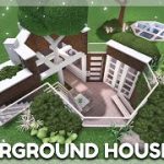 Modern Underground House Speed Build | Bloxburg Roblox