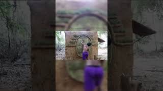 Primitive building #shorts #бассейны #примитивные технология   #своими руками #строительство