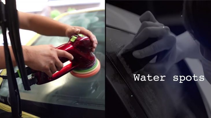 【車のガラス磨き】水垢・傷取りはReMobil（リモビル）