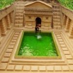 Restore Old Underground Building Temple