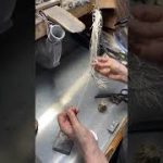 ジュエリー制作　糸磨き　#Shorts