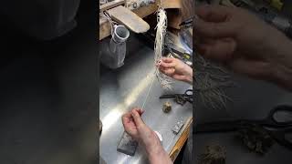 ジュエリー制作　糸磨き　#Shorts