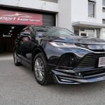 トヨタハリアー モデリスタ 6AA-AXUH80 プレシャスブラックパール磨き&ファインラボセラミックコーティング二層施工/スピード関西