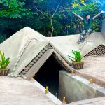Amazing Building Easy Castle Ship Underground House And Warm Survival Shelter, Bushcraft Earth Hut