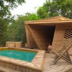 Build Complete Craft Bamboo House And Swimming Pools Part II