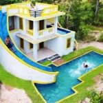 Build Secret Temple Underground House With Temple Secret Swimming Pools