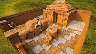 Build Secret Underground House With Million Dollar Bugatti Supercar
