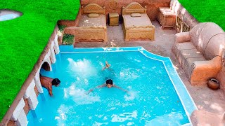 Build underground house, Waterslide house to underground swimming pools