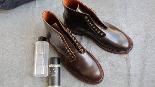 【靴磨き】GRANT STONE Edward Boot Pre-maintenance