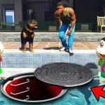 GTA 5 : Shinchan And Pinchan Found A SECRET BASE & BUNKER Under Franklin house.. (GTA 5 Mods)