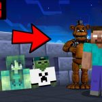 Minecraft HOW TO BUILD a UNDERGROUND HOUSE FROM FORBIDDEN MONSTERS at 3 AM !