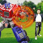 Transformers Autobots in real life! 22nd Century Technology VFX Optimus Robot War in Future World