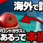 【検証】リンゴでフロントガラスを擦ったら何かが起きる！？