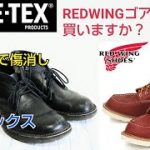 【二本立！】レッドウィングゴアテックスを考える  リーガル傷消し磨き