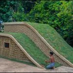 26Days Building House with Decoration Underground Living Room