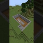 Best underground house in minecraft #shorts